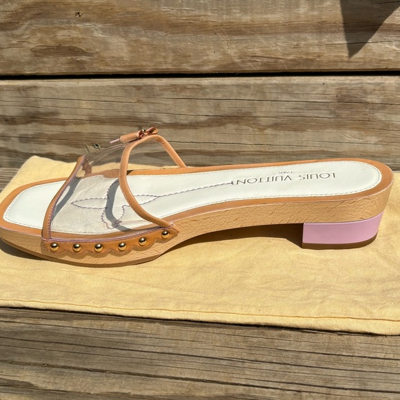 NWOT Louis Vuitton Sandals, Unworn, Size 39 - Picture 10 of 11